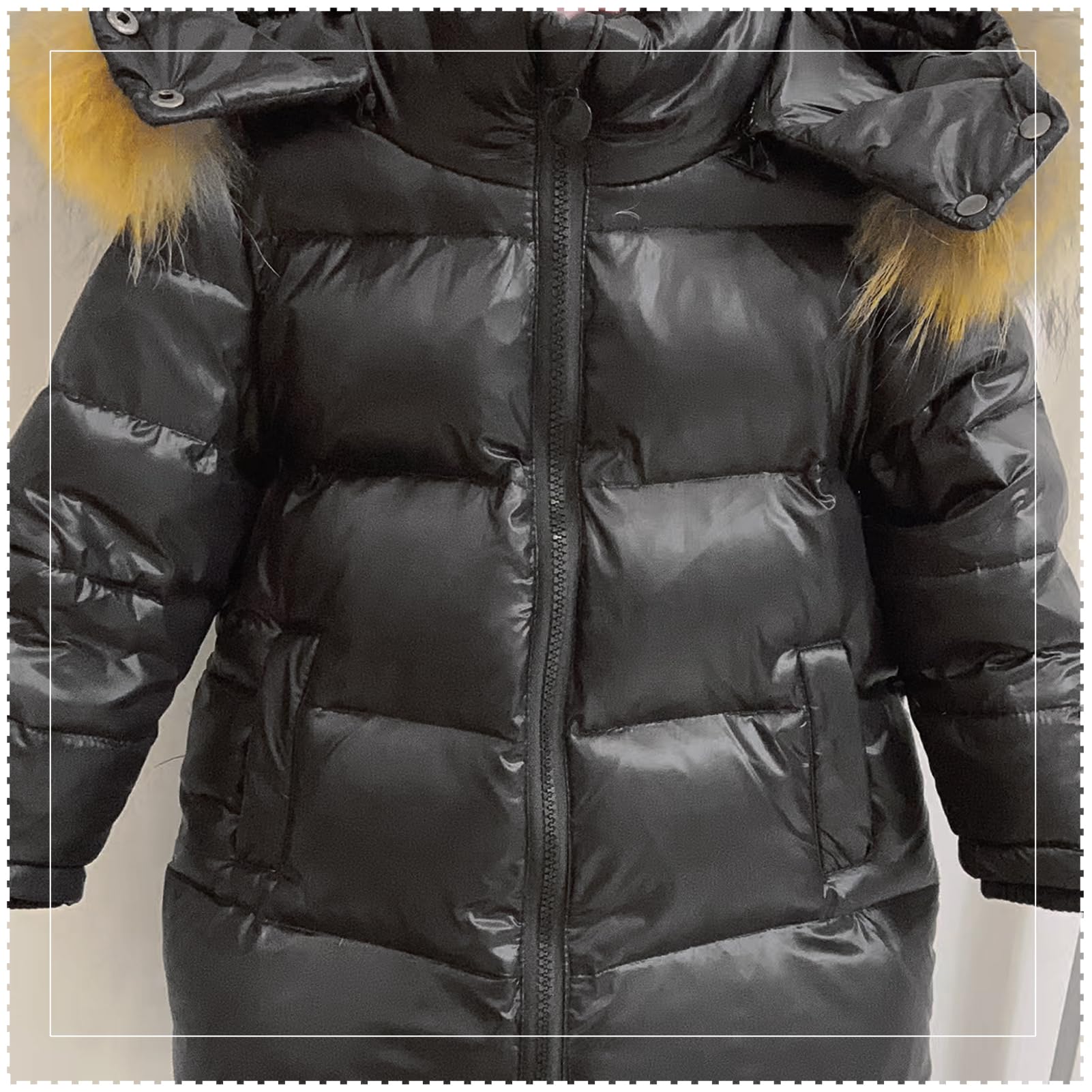 Bambini Cappotto Piumino con Cappuccio Giacca Invernale Ragazza Giacche Cappotti Imbottita Calda