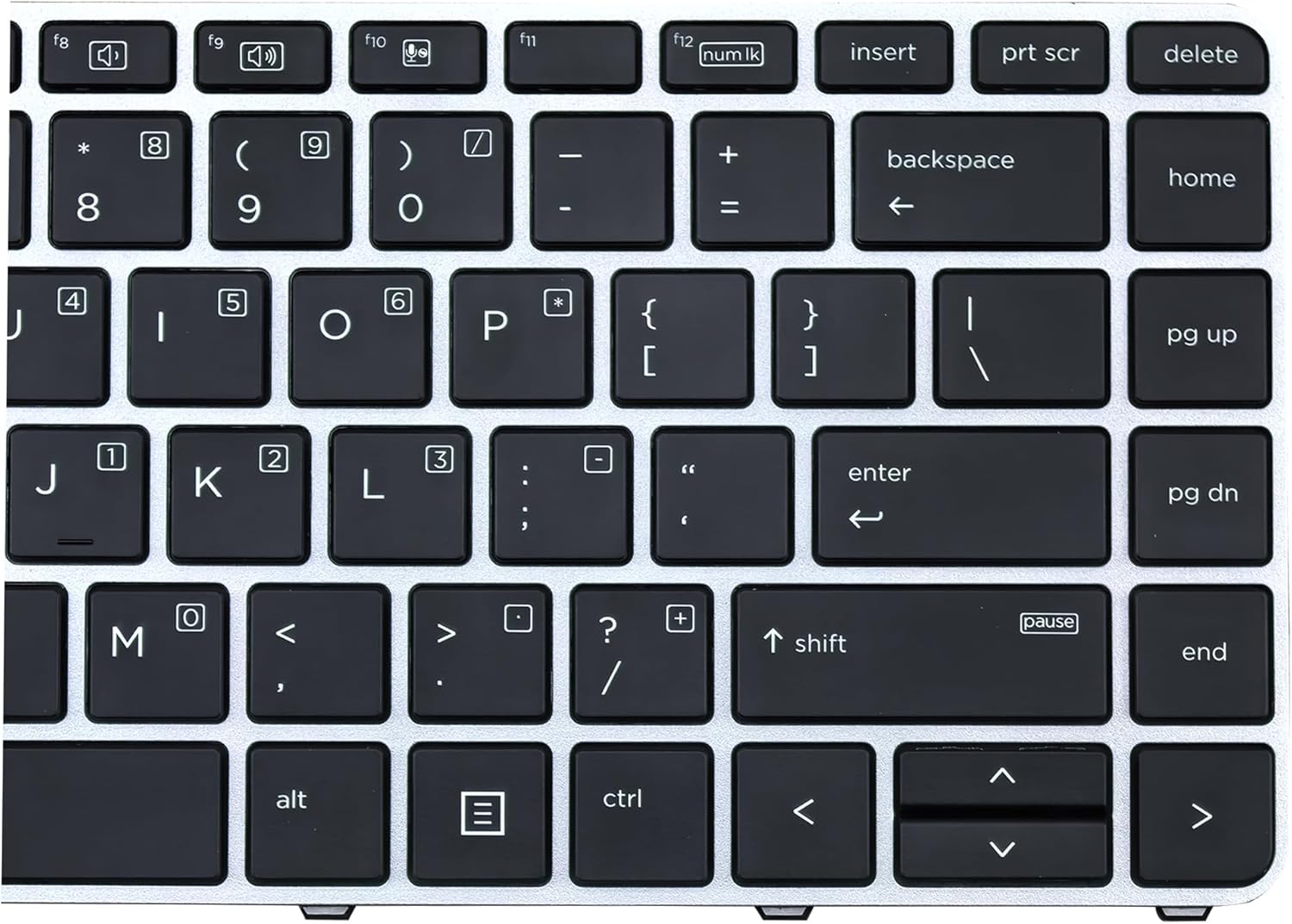 BestParts US Layout Laptop Keyboard Backlit Replacement for HP EliteBook 840 G3 840 G4 745 G3 G4 Fit P/N 901042-001 919877-001 903008-001 836308-001 6037B0126901