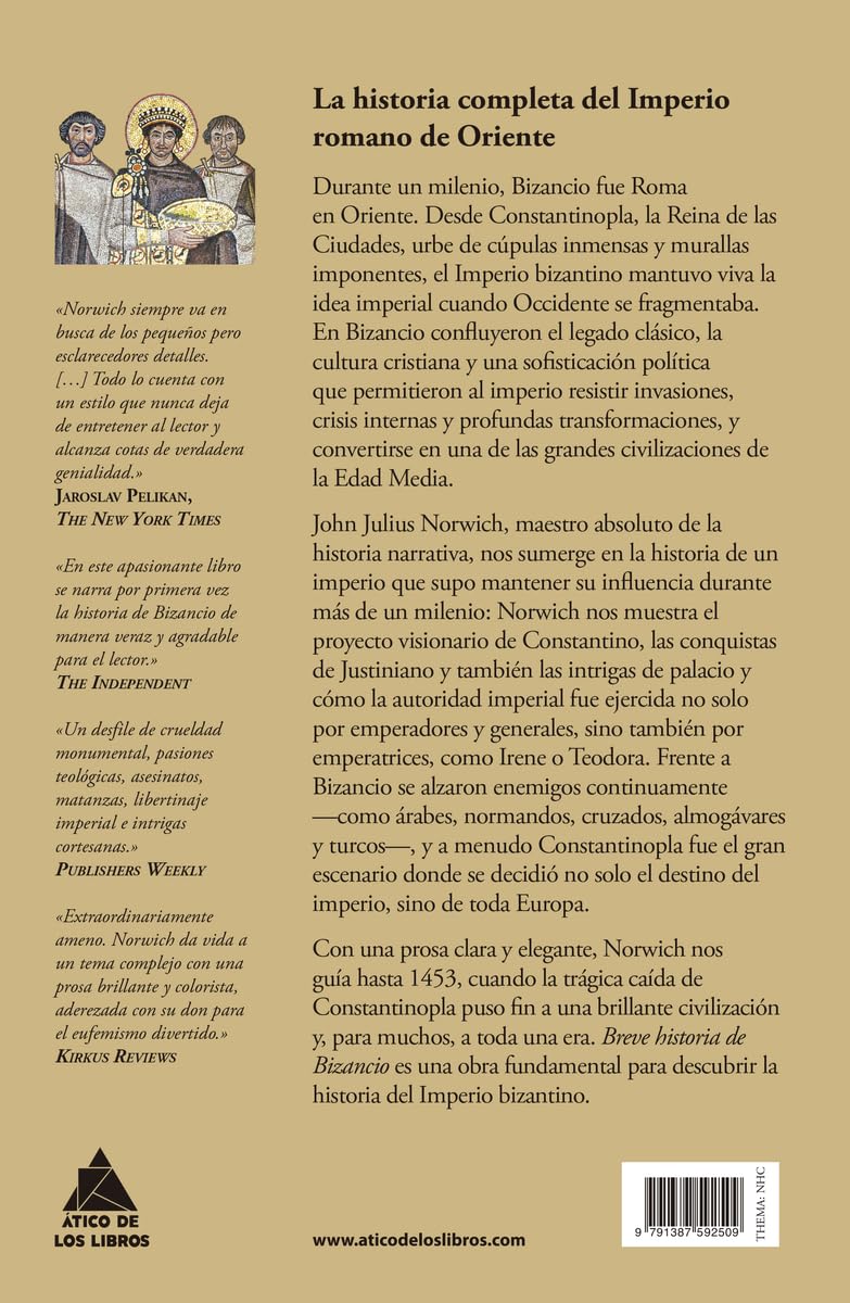 Breve historia de Bizancio: 106 (Ático Historia)