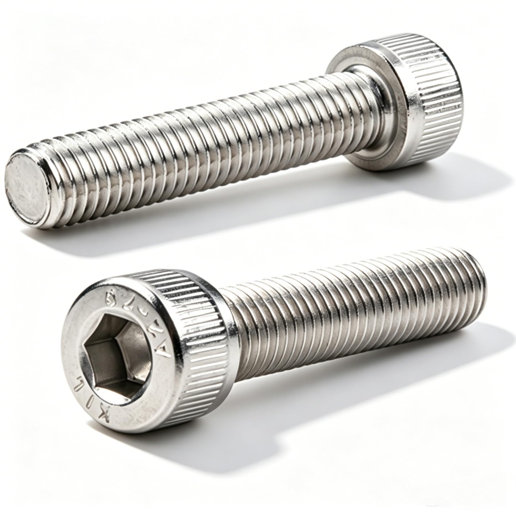 SHENLINKHO M5 Bolts (20Pcs) M5*30mm Hex Socket Head Cap Screws DIN 912 304 Stainless（A2 V2A）Steel Long Hex Socket Bolt Coarse for Home Repair Furniture Assembly Mechanical Appliances