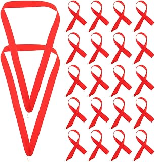 HAPINARY 30PCS Medal Ribbons with Clip: Neck Ribbon For Medals - Polyester Neck Strap for Game Awards Soccer Sporting Even...