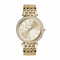Michael Kors Darci con cinturino in acciaio inossidabile color oro per orologio da donna MK3191