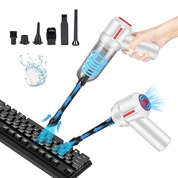 MIRAKLASS Compressed Air Duster with Vacuum