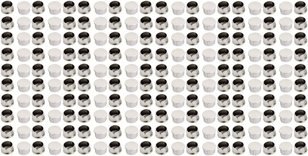 Furniture Plastic Nails, Screws & Fasteners Round Flush Mount Cable Connector Hole Covers 25mm Plugs Dia 200pcs