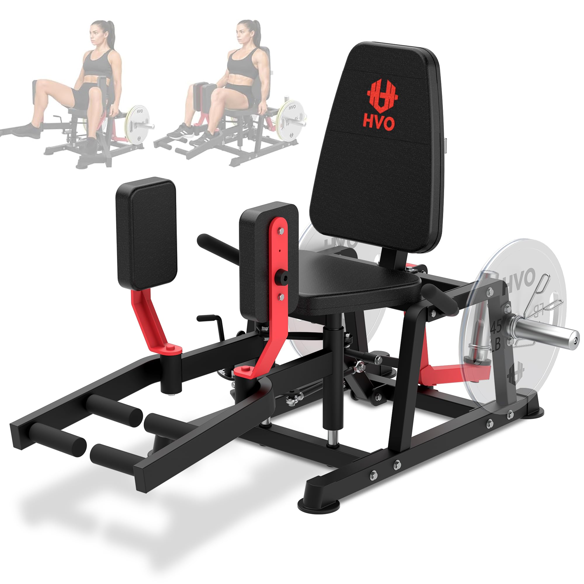 HVO Hip Abductor Machine: Abductor Adductor Machine-Inner and Outer Thigh Machine Hip Adduction Abduction Machine