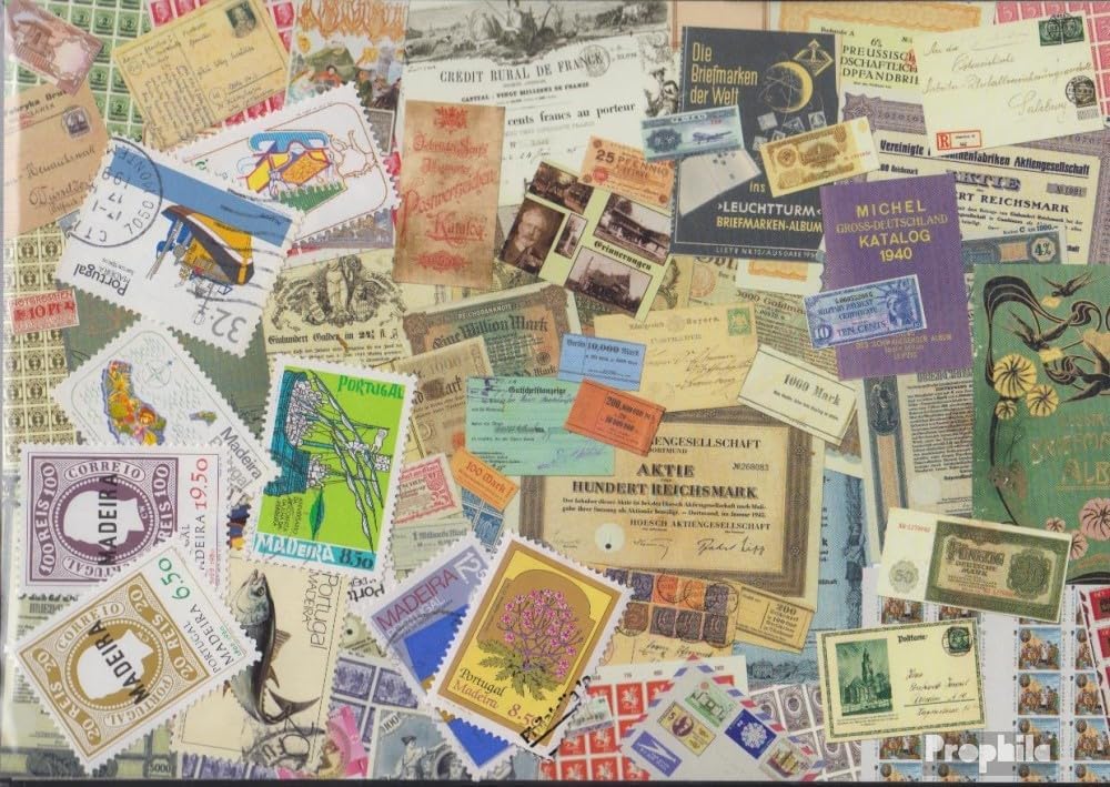 Portugal - Madeira 10 Various Stamps (Stamps for Collectors)