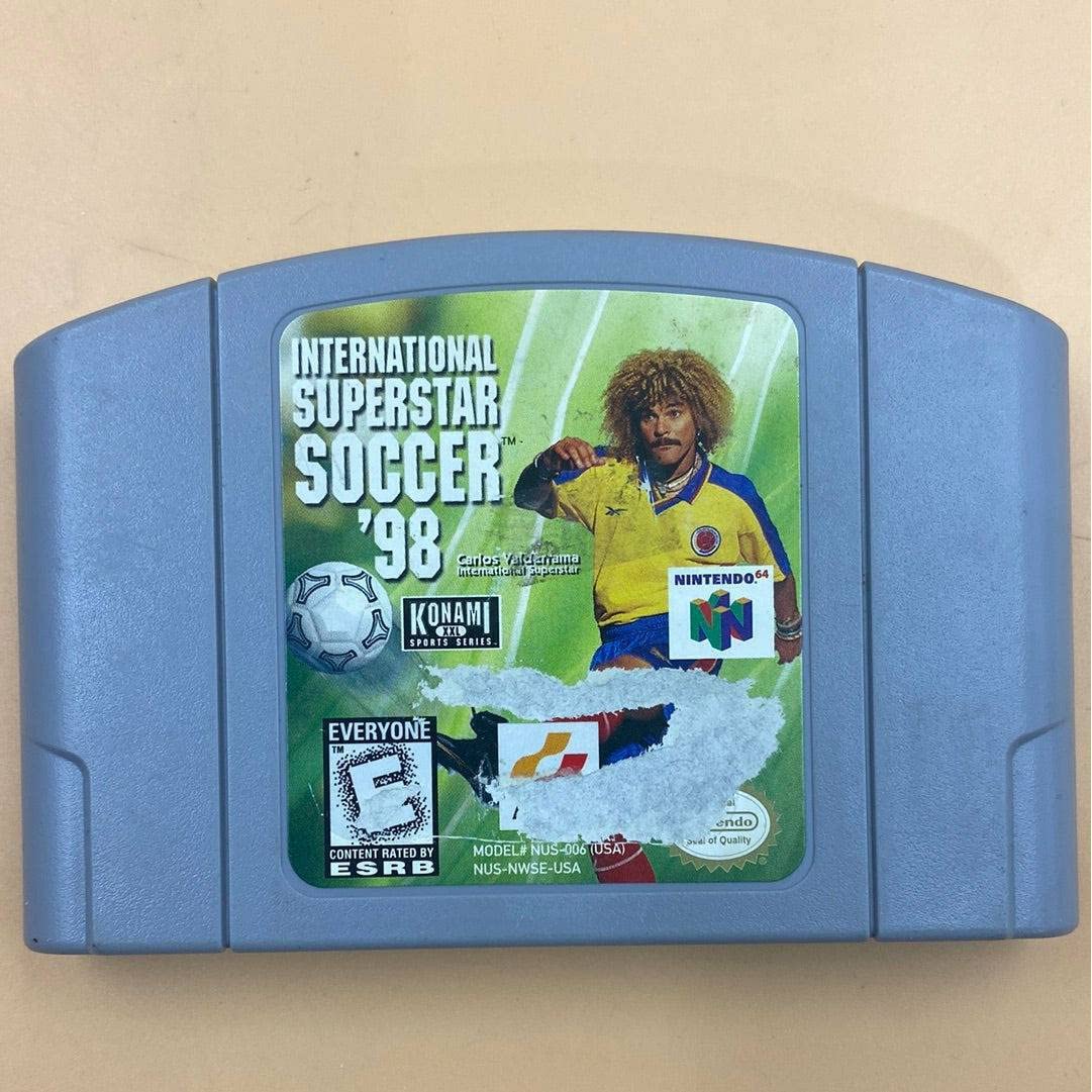 Amazon.com: International SuperStar Soccer '98 - Nintendo 64