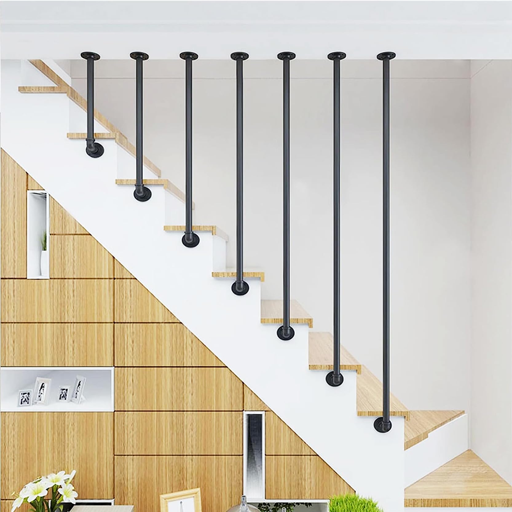 Very Colorful Handrail Creative Handrails For Stairs