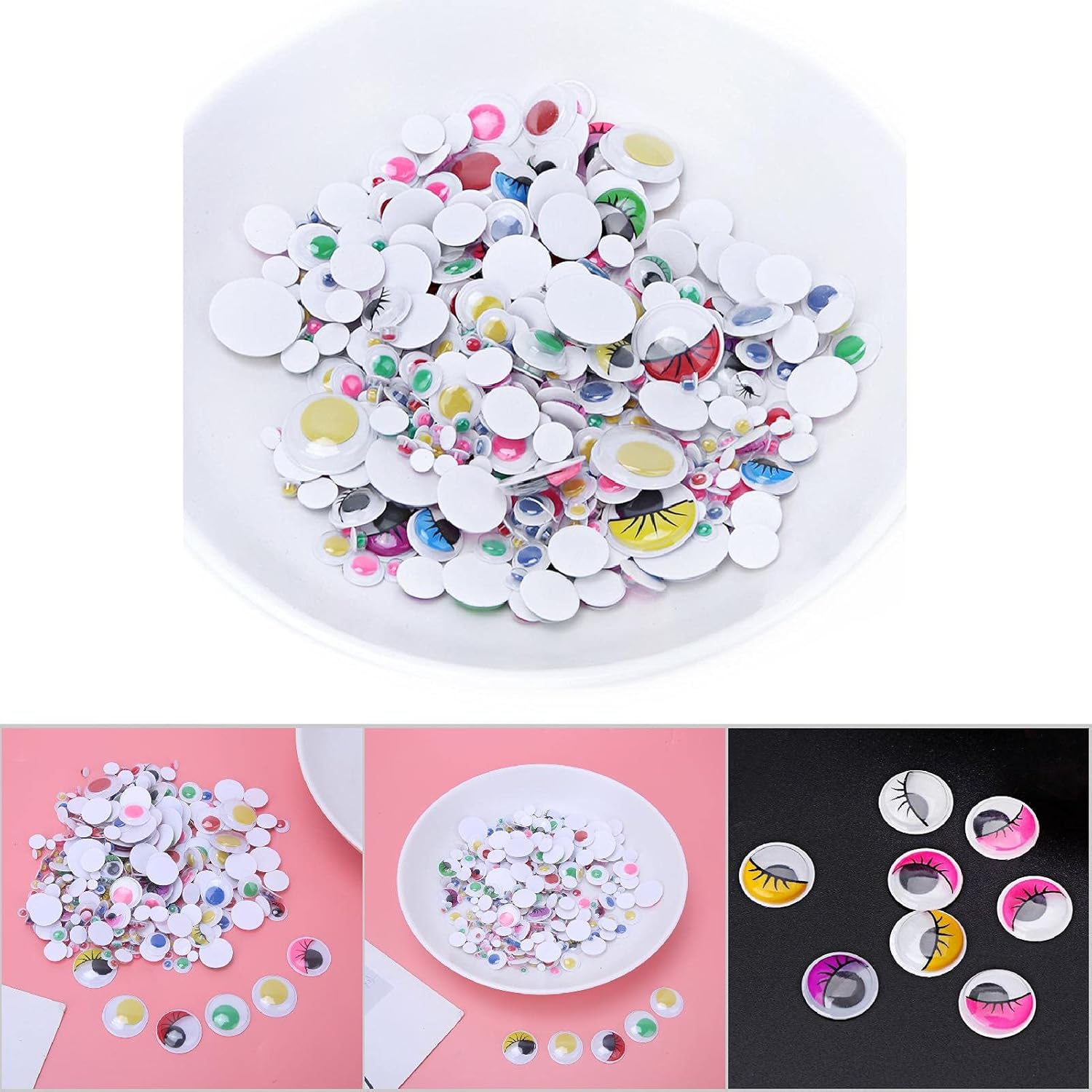 メーカー公式ショップ 300個のdiyの目 人形の目 クマの幼稚園 Www Mildelfina Lt