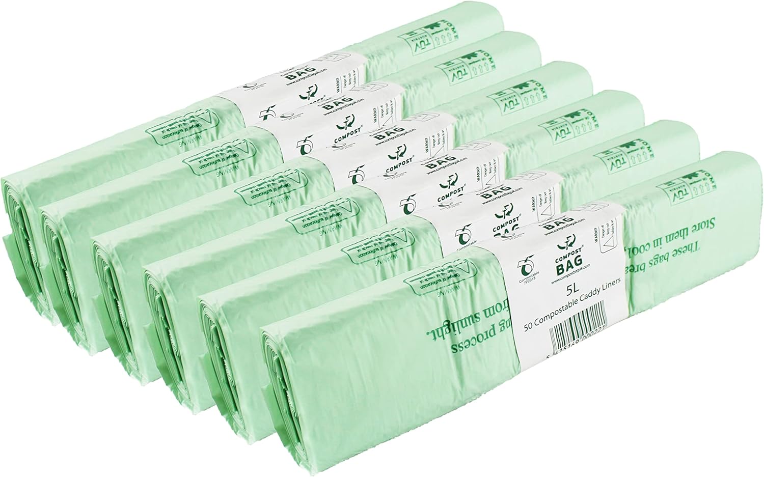 5L x 300 bags Compost Bag Compostable Kitchen Caddy Togo Ubuy