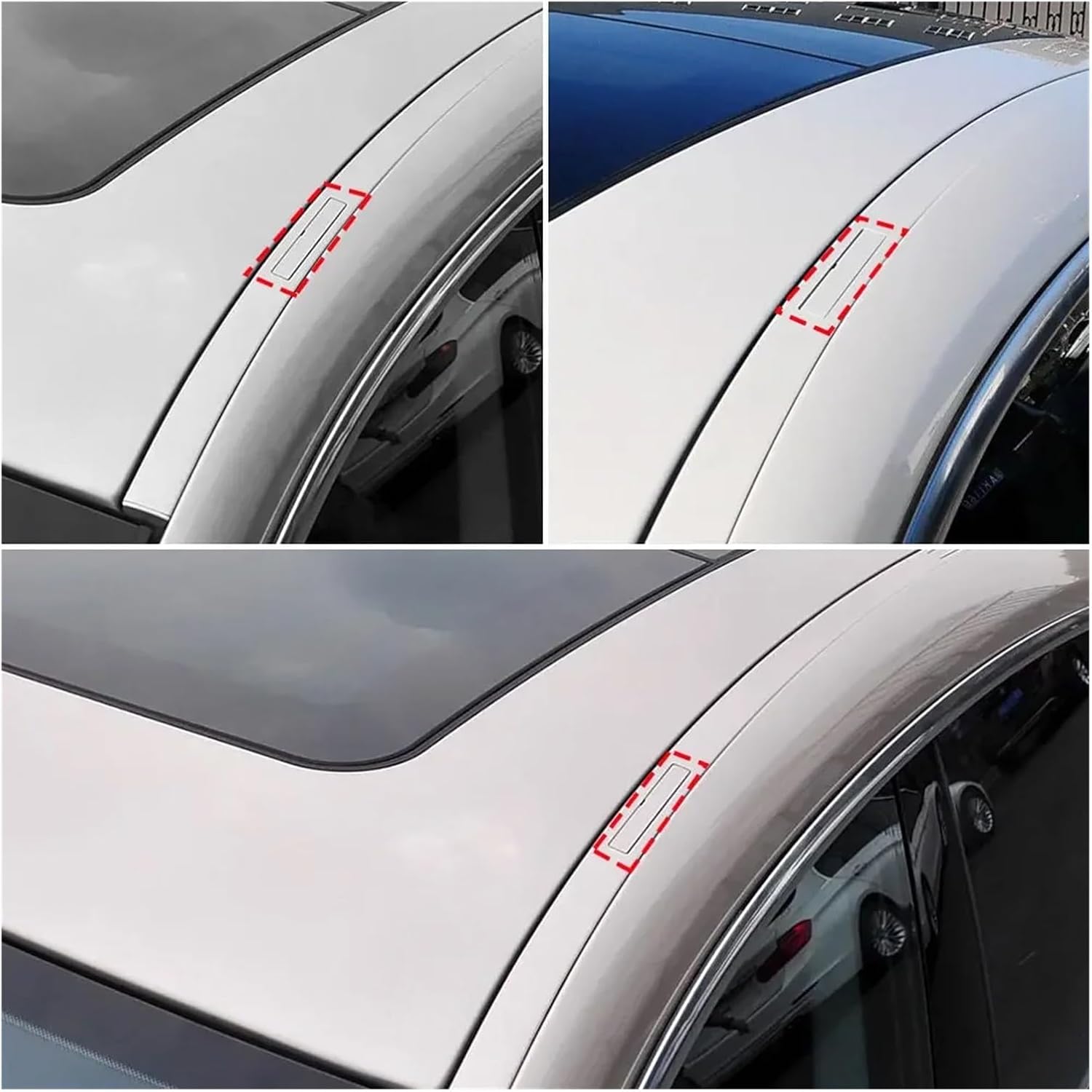 Fit for 5 Series GT 528 530 535i GT F07 2009-2017 Molding Trim Roof Luggage Rack Cover Plate 51137259919(UNpainted)