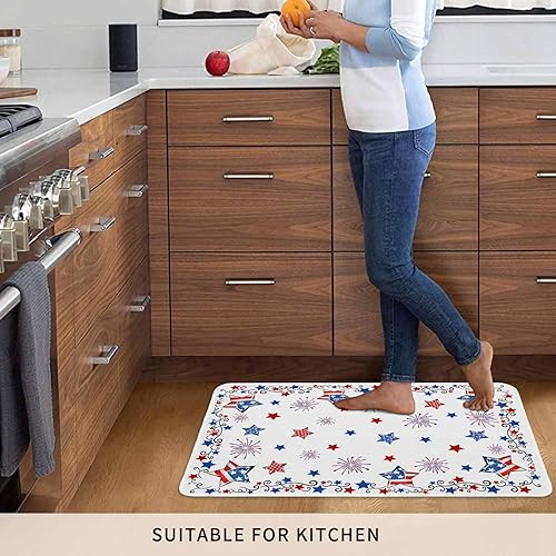 Vista 134 de Tapete de Feliz Navidad, tapete antideslizante para puerta delantera, baño, cocina, dormitorio, patio, entrada, 16 x 24 pulgadas, rojo, negro y verde