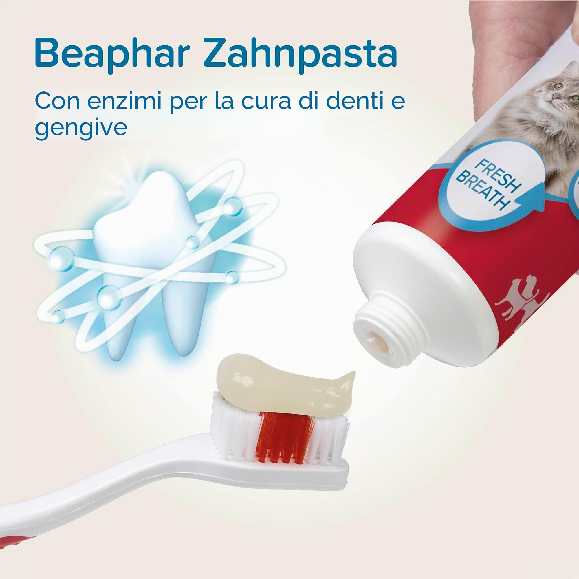 Beaphar Pasta Dentifricio Dog-a-Dent 100 g Menta piperita