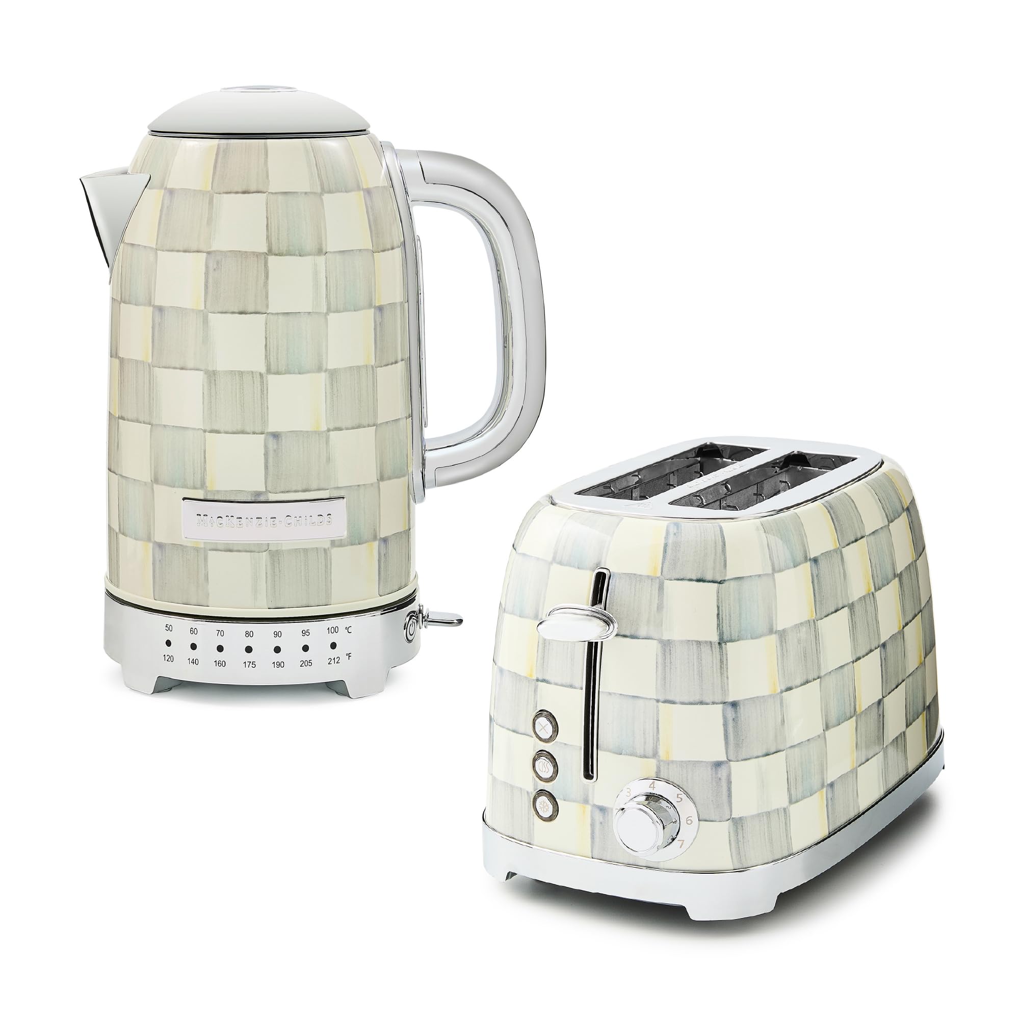 Amazon.com: MACKENZIE-CHILDS Stainless-Steel Electric Kettle