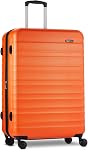 Amazon Basics 21-Inch Hardside Carry-On Luggage, Hardshell Suitcase With Wheels, Expandable For Up to 25% More Space, With Scratch-Resistant Surface, Four Multi-directional Wheels, Black