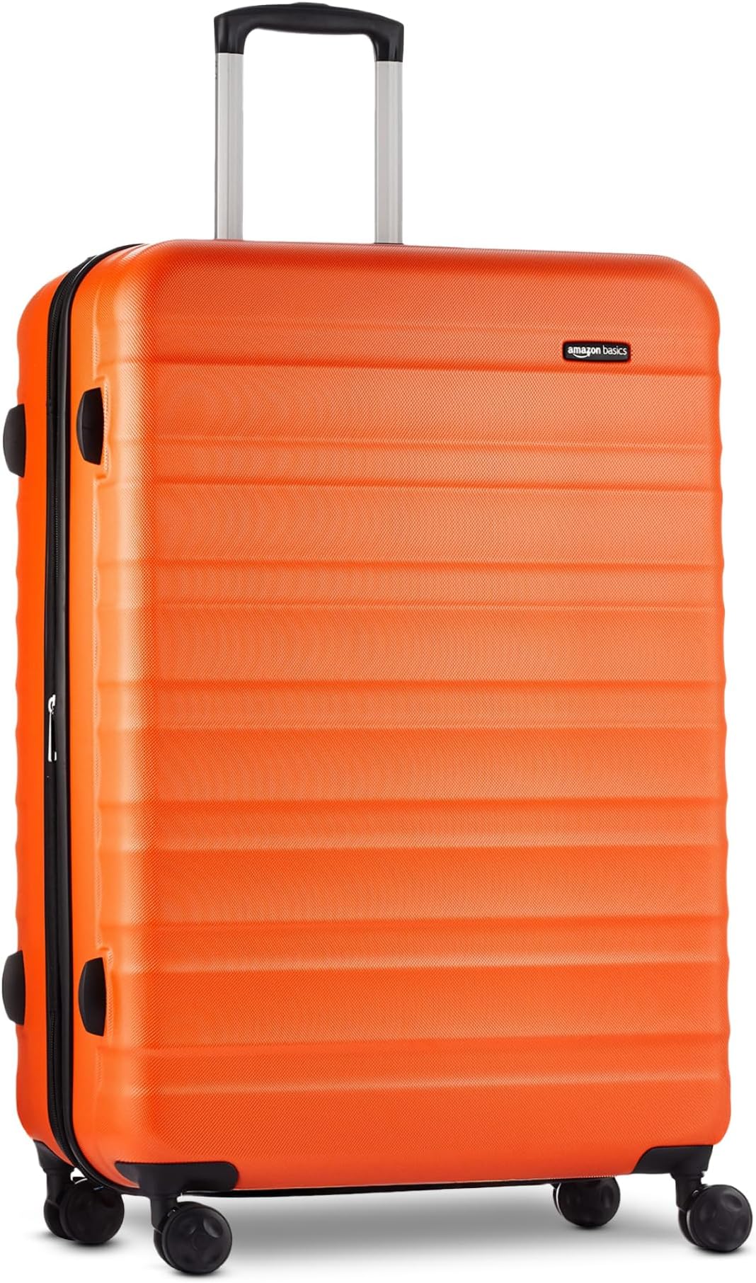 30" Hardside Large Checked Luggage, Expandable For Up to 15% More Space, Hardshell Suitcase With Wheels, Scratch-Resistant Surface, Four Multi-directional Wheels, Orange