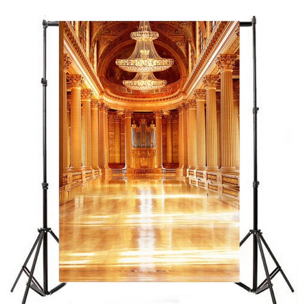 YongFoto 1,5x2,2m Sfondo Fotografico Castello Palazzo lusso