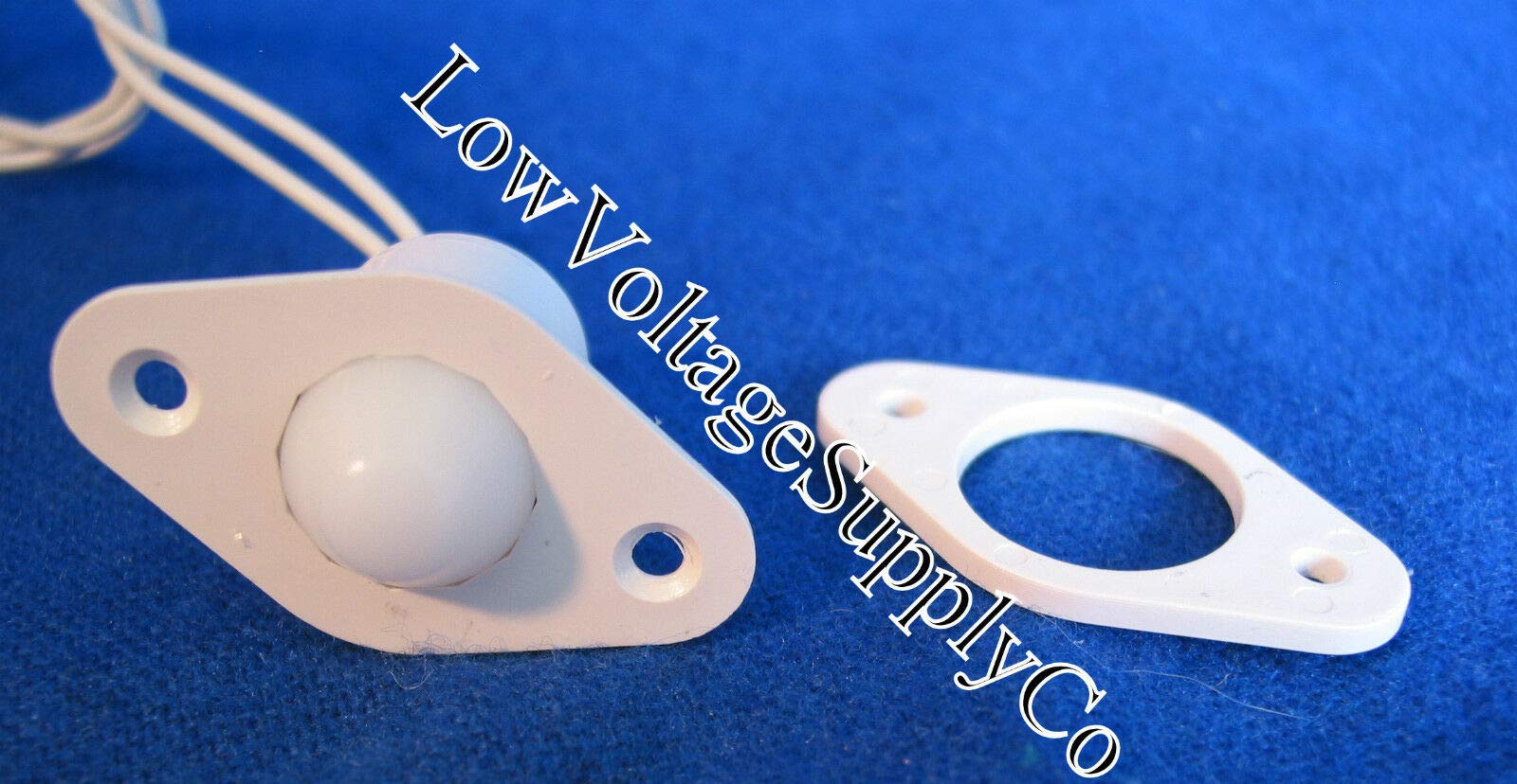 10 Pack Ademco Quick Switch QS-918 MA Recessed Roller Ball Plunger w/18" Leads