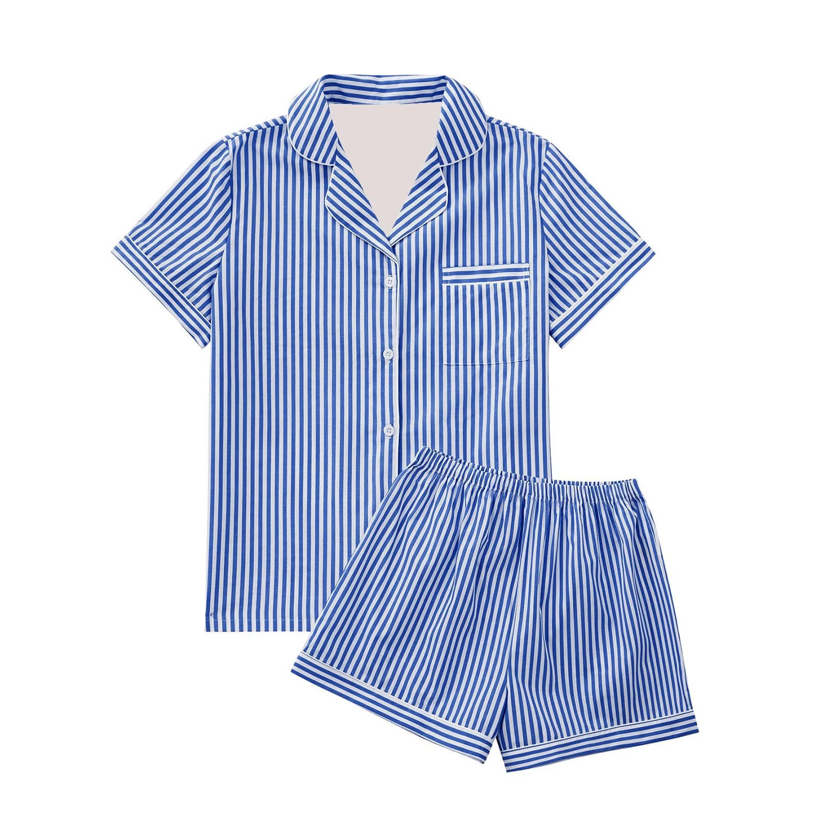 Ensemble pyjama d'été short et haut en textile premium doux - 3
