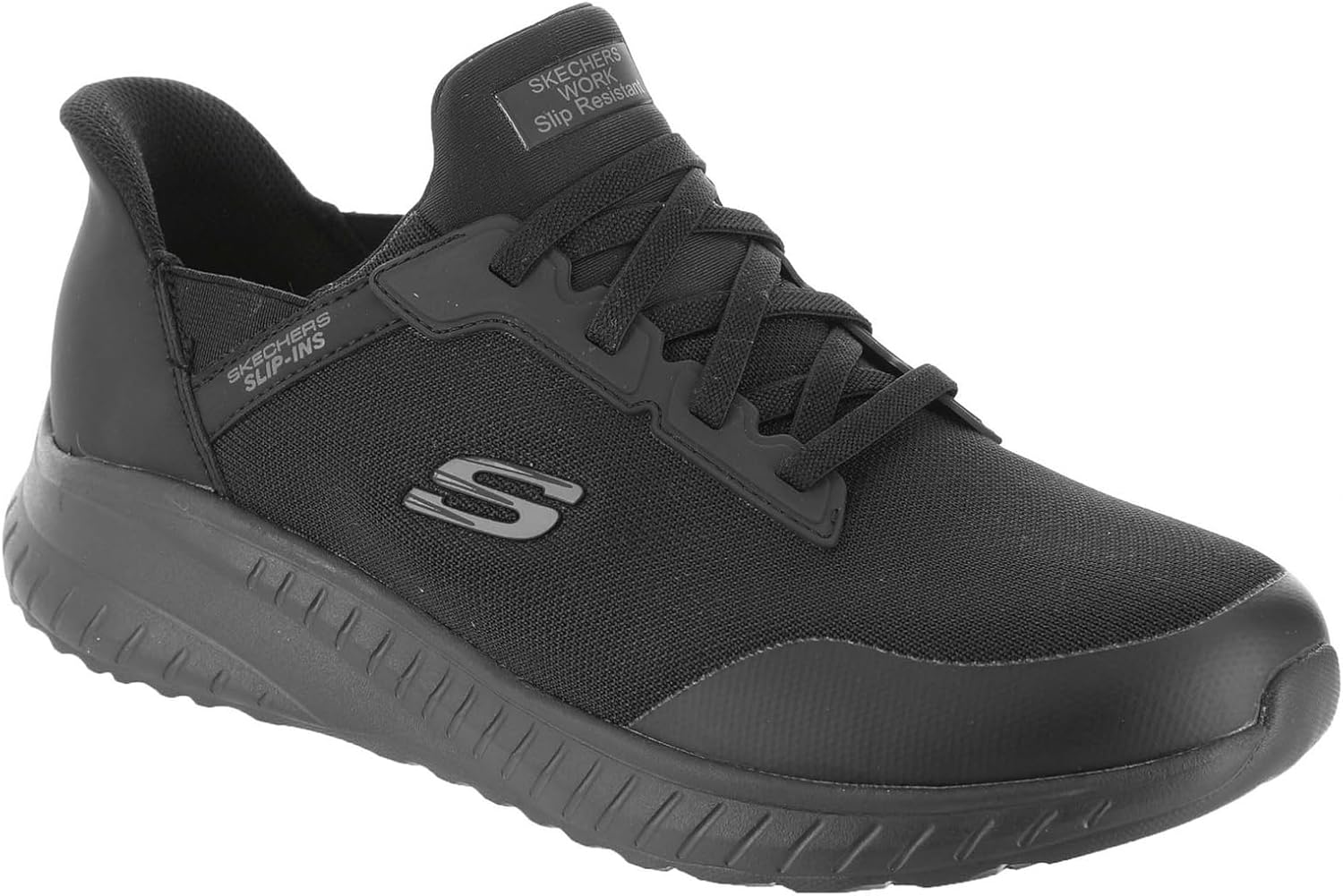 Skechers Women's Hands Free Slip-Ins Squad Chaos SR Adelo Health Care Professional Shoe