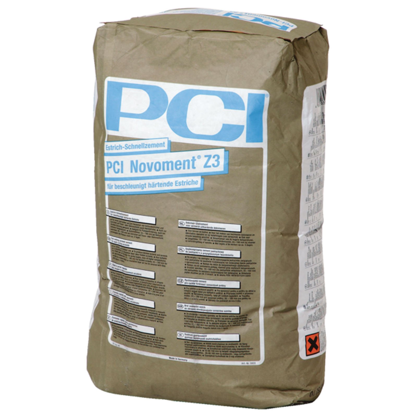 PCI Novoment Z3 Estrich-Schnellzement 20kg