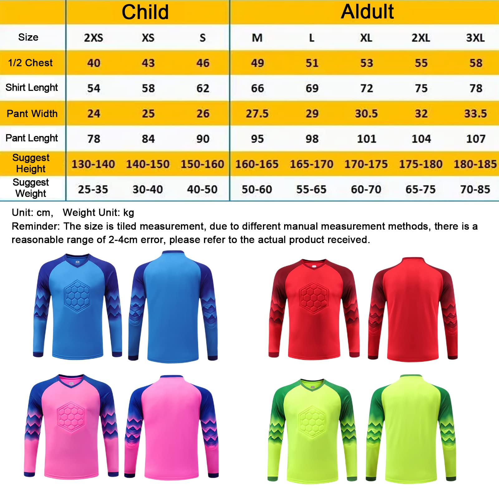 Personnalisez Le Maillot De Gardien But pour Les Enfants, Maillots Personnalisés Hommes avec Numéro Et Nom Léquipe, But, Bleu, Fait sur moisure