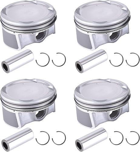 Juego de 4 piezas de pistón y anillos de repuesto de gran tamaño + 0.020 in para Kia Soul Forte Hyundai Tucson Elantra 2.0L 2014 2015 2016 2017 2018