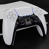 Vista 7 de eXtremeRate Calcomanías de barra de luz LED para panel táctil personalizadas para controlador PS5, calcomanías de barra de luz táctil