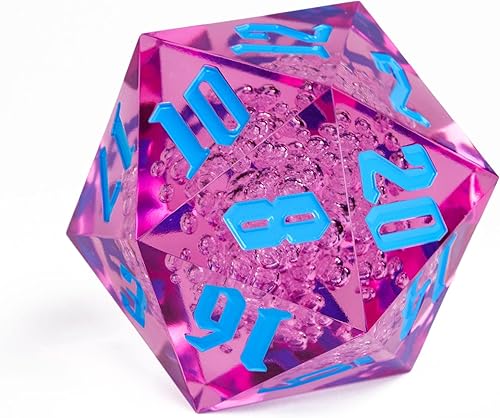 Miniatura 133 de 55mm 20 Sided DND Dice, Giant D20 D&D Polyhedral Dice Large D20 with Die Gift Box for Dungeons and Dragons, RPG Table