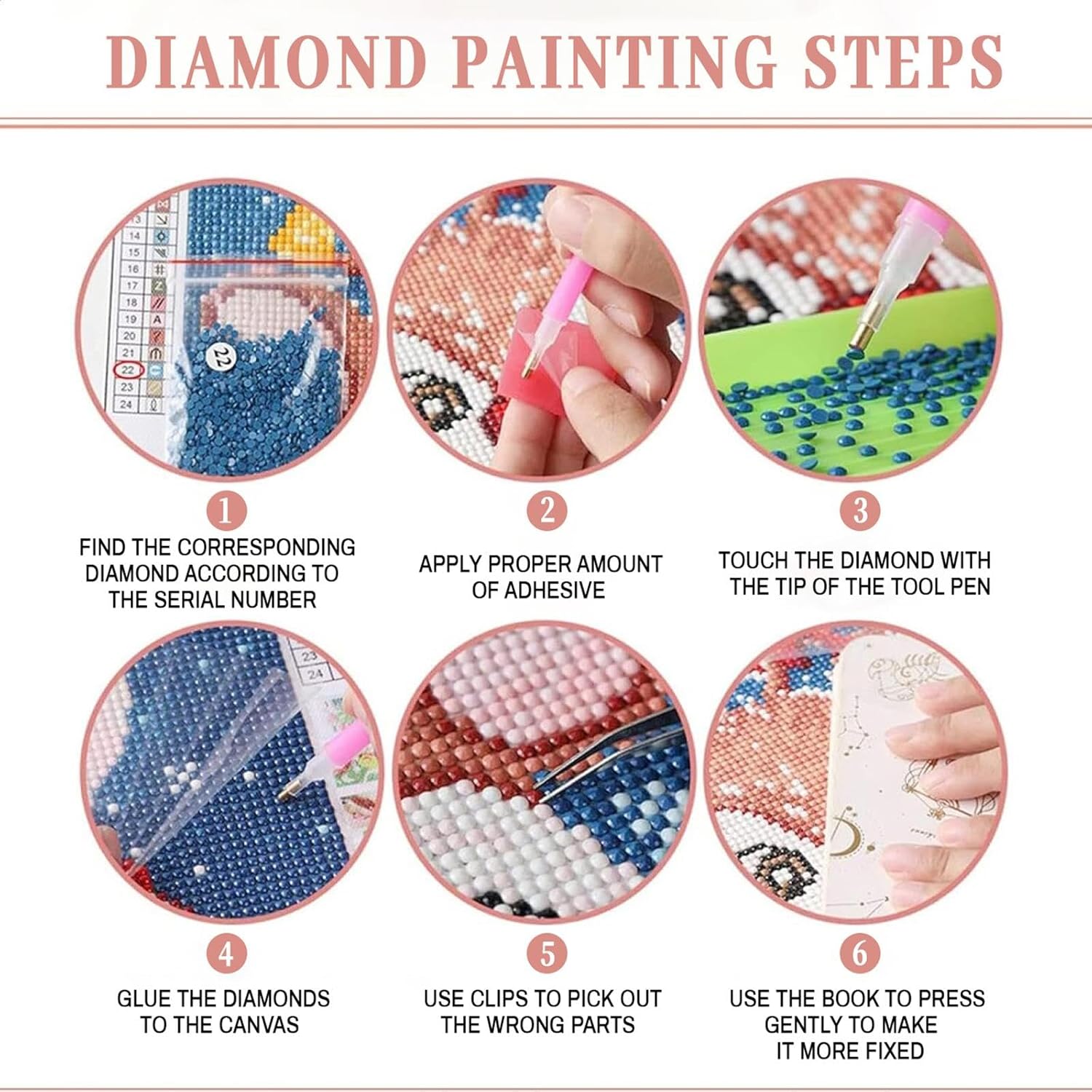 CUEAEAD Sparkling Peacock Diamond Painting Kits for Beginners 5D Full Round Diamond Painting Art, Animal Theme Canvas HD Picture DIY Diamond Dot Painting Home Wall Decor Gift 20x30 Inch