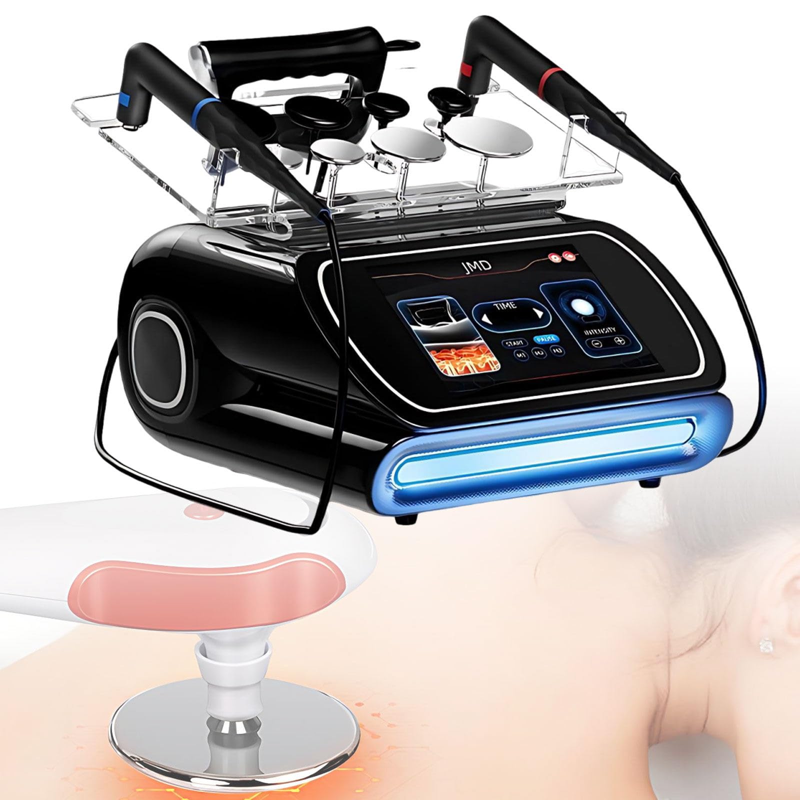 Home Skin Rejuvenation & Muscle Relaxation Heat Therapy Device Black