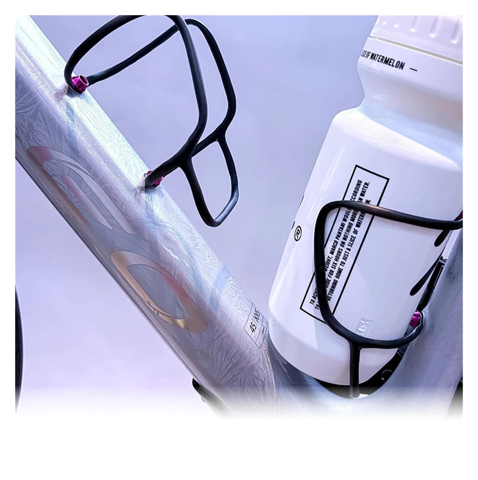 Genérico Jaula for Botella de Agua de Fibra de Carbono Mixta, Ligera, Resistente a Altos Impactos, Resistente a arañazos for Bicicleta de Carretera MTB