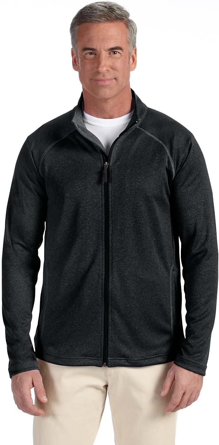 Devon & Jones Men's Stretch Tech-Shell® Compass Full-Zip 2XL BLACK