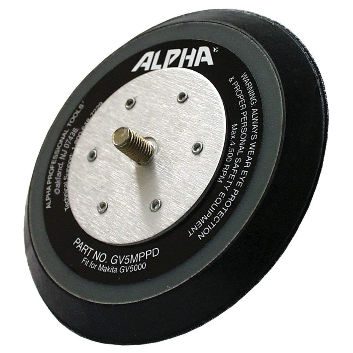 Alpha GV4MPPD GV Backer Pad 4" Fits on Makita GV5000 Sander