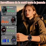Montre Connectée Homme Femme GPS, 1.43" AMOLED Militaire Smartwatch Compass - 6