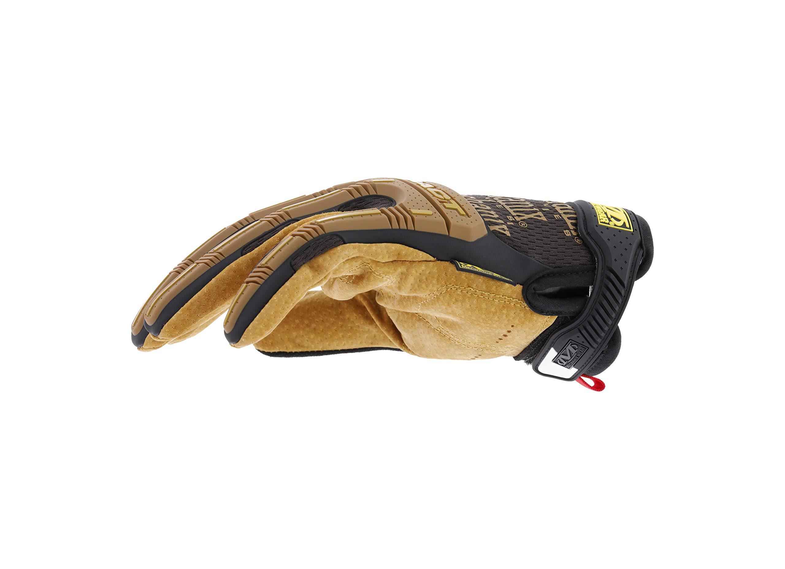 Mechanix Wear M-Pact® Gants en cuir, taille M, marron/noir