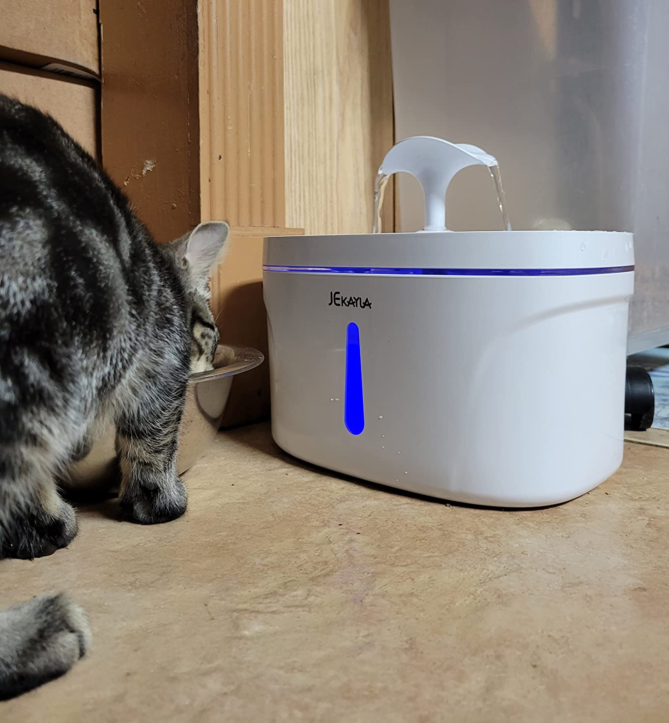 3/mo Finance Jekayla 84oz/2.5L Automatic Cat Water Dispenser