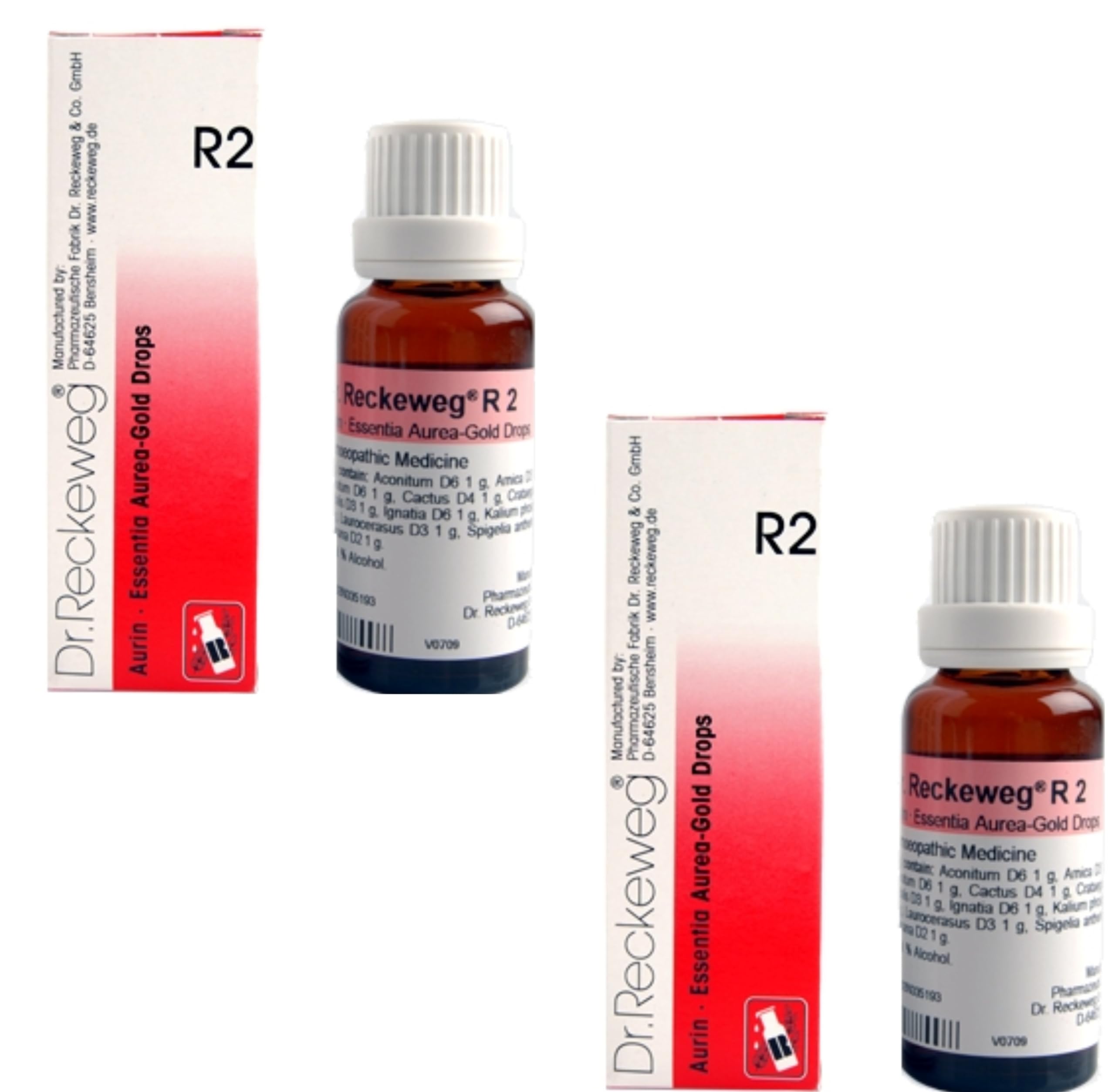 Dr. Reckeweg R2 Essentia Aurea-Gold drops 22ml x2