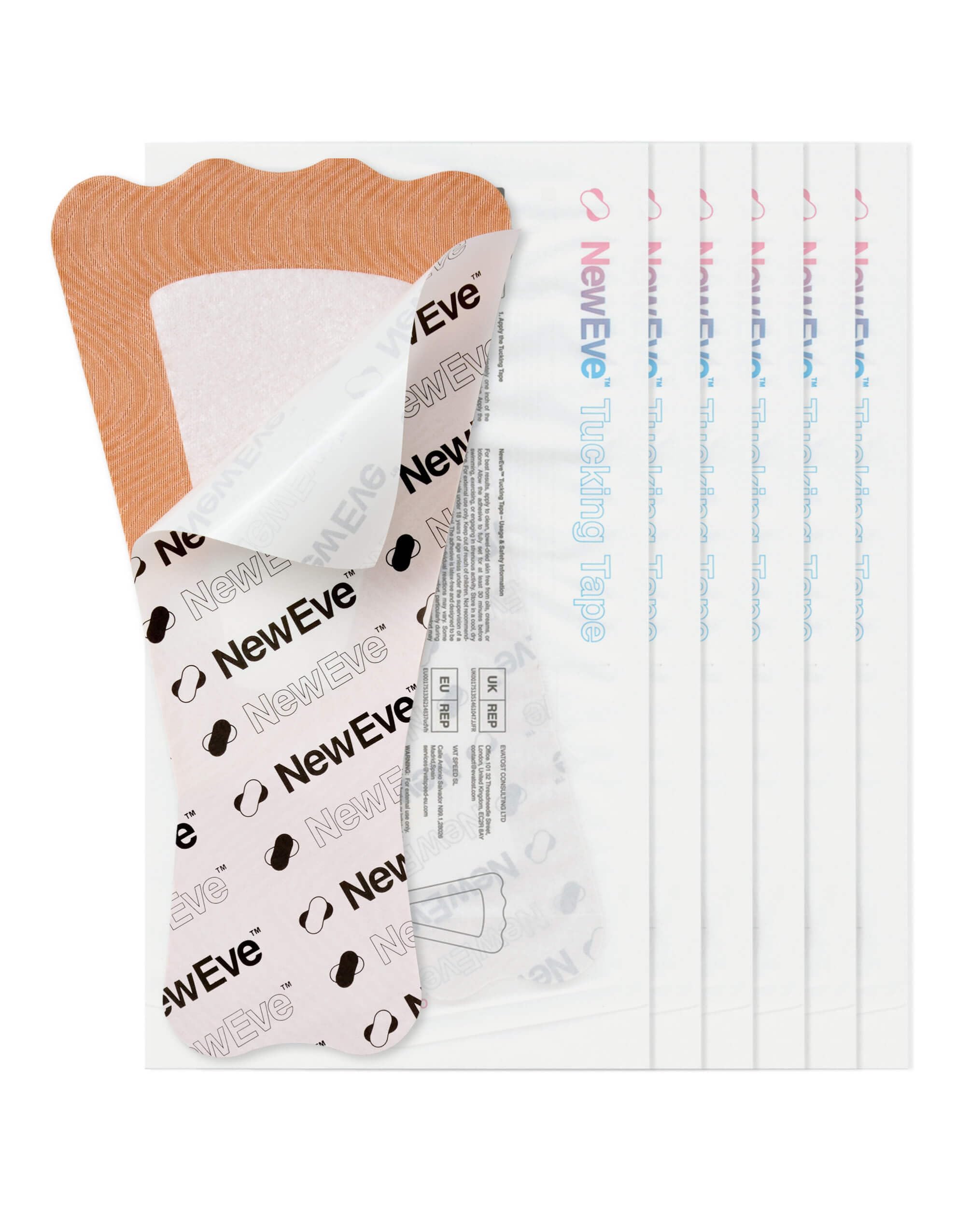 Cintas preacolchadas NewEve Easy Tuck 2 para crossdressers que buscan protección y discreción 8