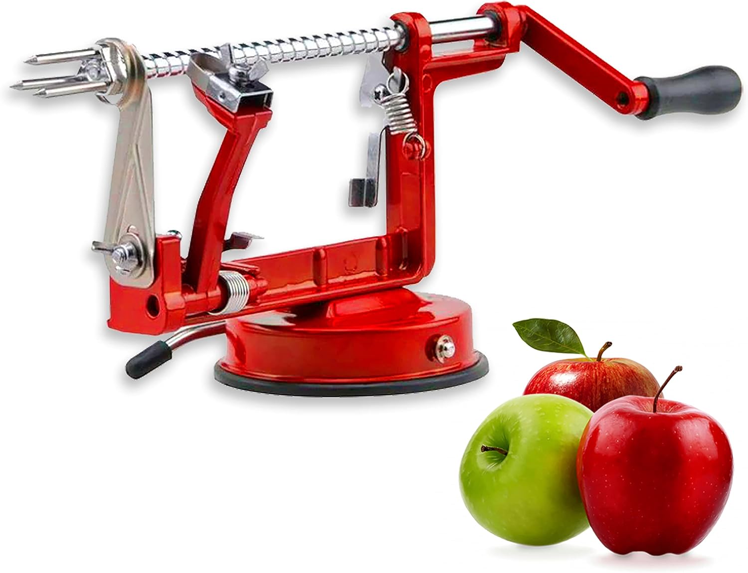 Kitchen Positive Apple Peeler Slicer Corer Apple Spiralizer with Strong Suction