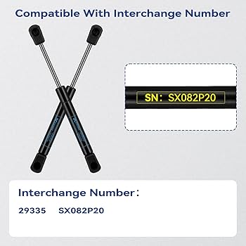 Amazon.com: ARANA 8 Inch 20LB Gas Struts, SX082P20 Gas Spring