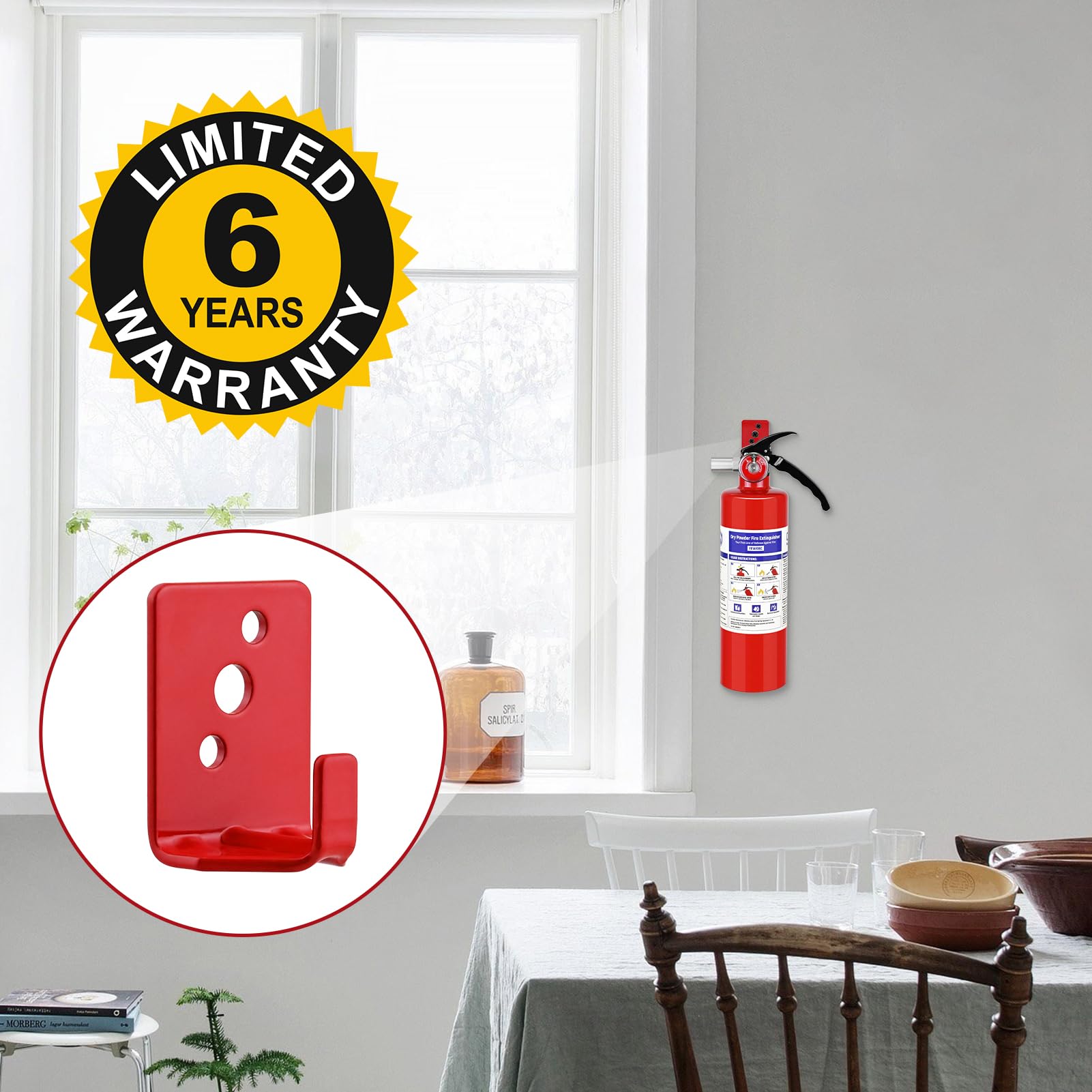 ABC Fire Extinguishers - 4 Pack, 2.5 lb -9 ABC Fire Extinguishers - 4 Pack, 2.5 lb -9
