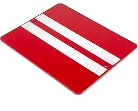 Speare Boss Pole Sander with Double Plate, Adapter, and Sponges Included | Red Premium Drywall Sanding Tool (Double Plate Only)