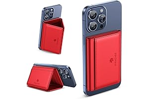 0.5 Inch Ultra-Thin Magnetic Wallet for Apple iPhone Compatible with MagSafe Wallet,...