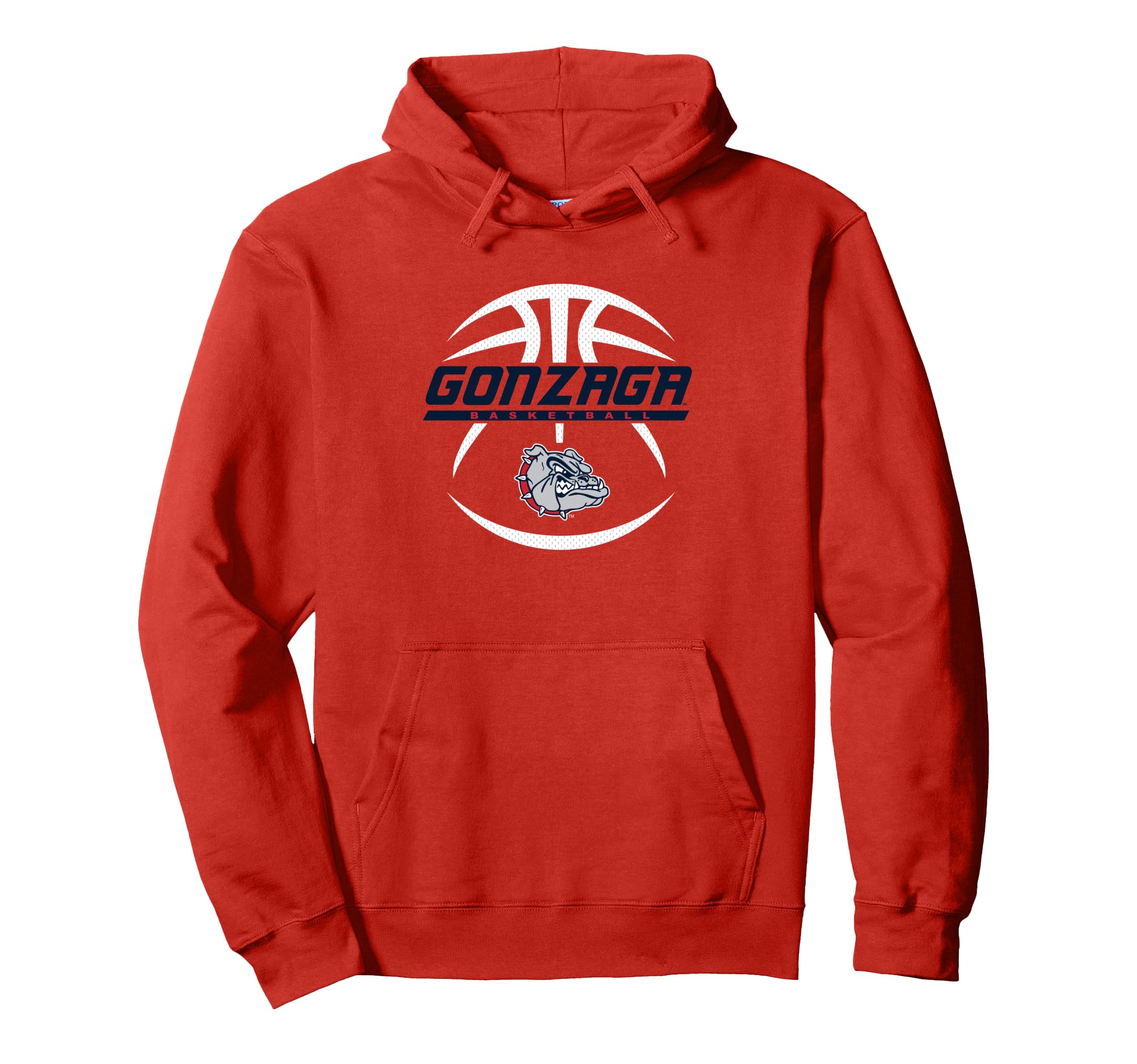 Gonzaga Bulldogs Basketball Rebound Officially Licensed Pullover Hoodie