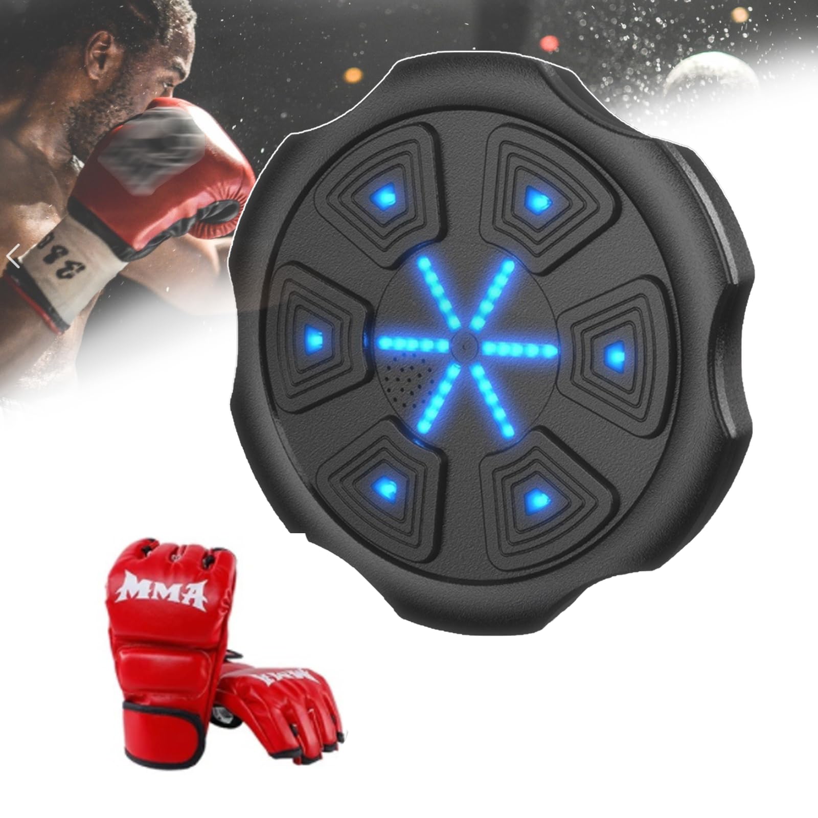 Machine de boxe musicale intelligente pour casser la routine du fitness intérieur