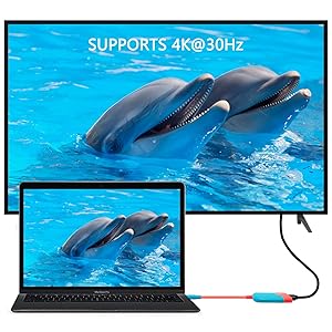 Portable Switch Dock for Nintendo Switch HDMI Portable TV Adapter Switch Adapter for TV Switch Travel Dock 3-in-1 Switch Docking Station Switch USB C to HDMI