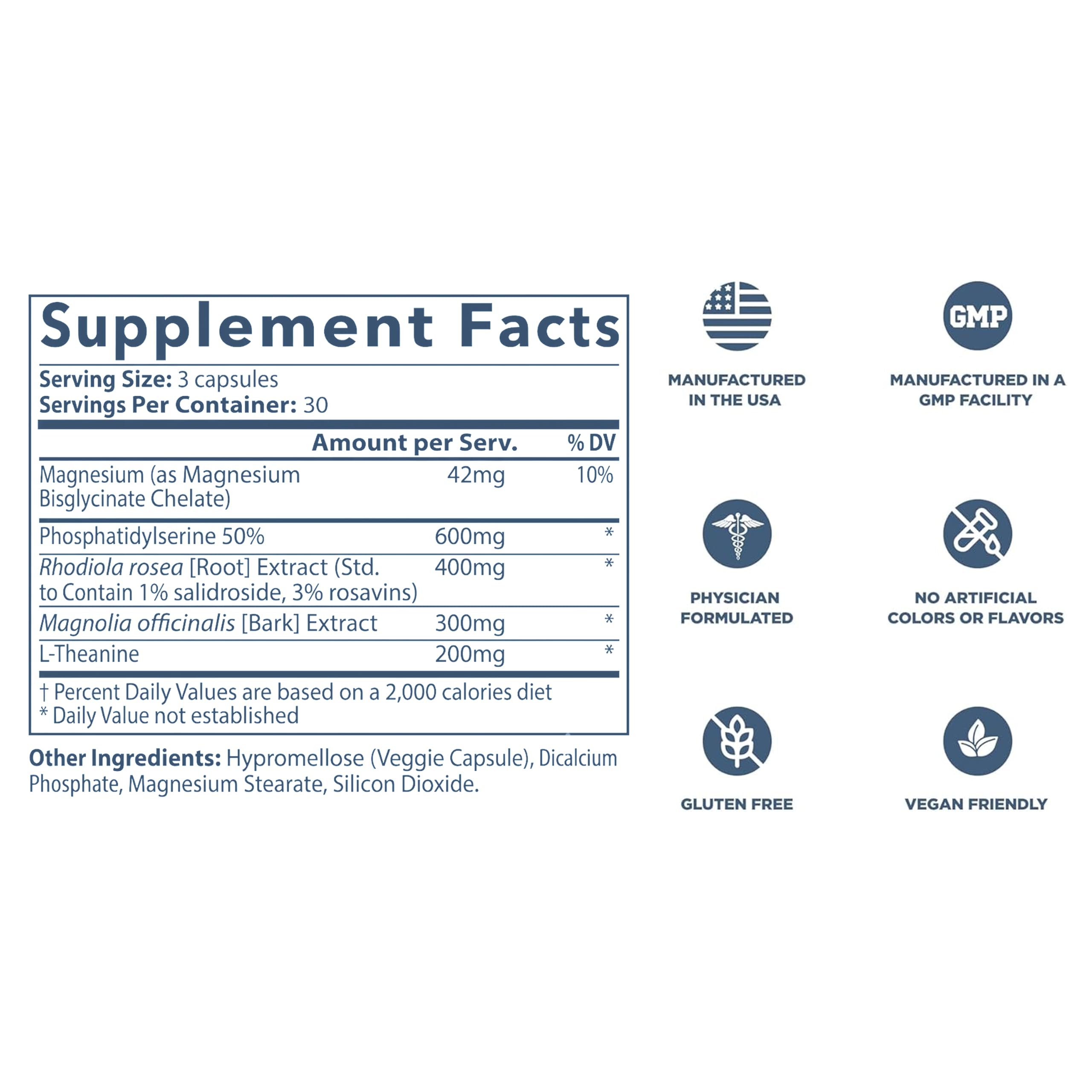 Revive MD Cortisol, 30 Servings (90 Vegetarian Capsules) — Amazon image 10