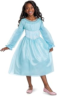 Kid's Little Mermaid Live Action Ariel Blue Dress Costume