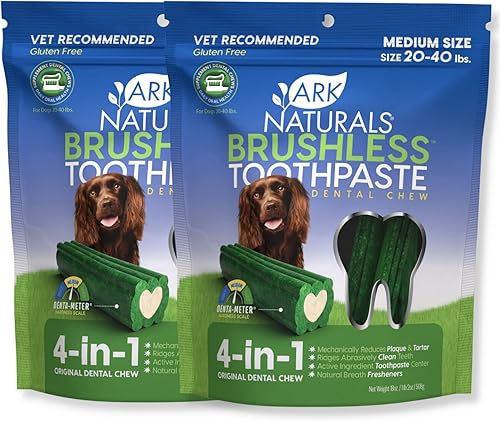 Miniatura 36 de Ark Naturals Pasta Dental Suave Sin Cepillo, Masticables Dentales para Perros de Razas Pequeñas, Refresca el Aliento, Textura Única Ayuda a Reducir